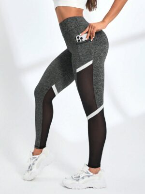 Women’s Color-Blocking Simple Daily Leggings