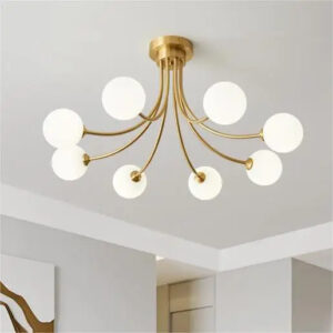 Personalised versatile villa hall pendant light American style bedroom living room chandelier