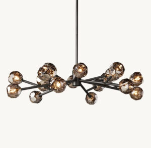 19inch Copper Chandeliers Hanging Lighting Home Decor Lights Chandelier Chandelier For Bedroom Dining Room Living Room